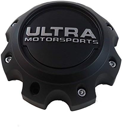 Ultra Motorsports Black Custom Wheel Center Cap Set of 1 Pn: 89-9779
