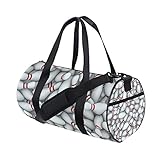 Eslifey Bowling Fitness Sporttasche Gym Bag Reisetasche Seesack für Damen und Herren