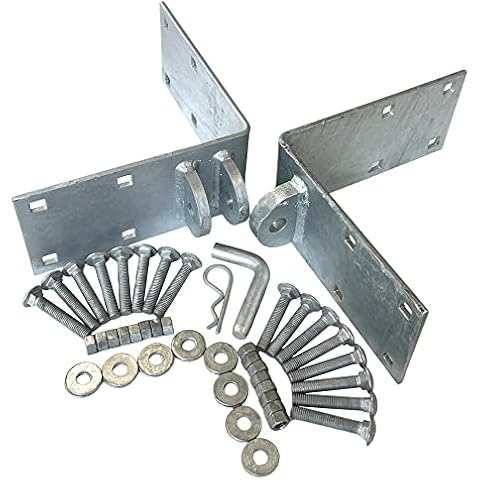 Dock Hardware ‎DH-CLK Galvanized Dock Corner Connector Link Kit Cover