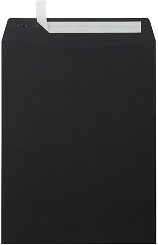 Miniatura 13 de LUXPaper Sobres de extremo abierto de 10 x 13 pulgadas Despegar y prensar Azul marino Texto de 80 libras Cantidad de 1,000