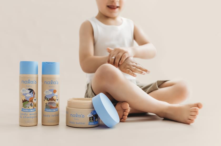 Nala's Baby Body Butter Vanilla Cloud | Allergen-Free Sweet Vanilla Fragrance...