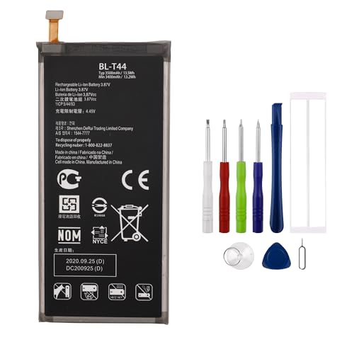 SWARK New Rechargeable Battery BL-T44 Compatible LG Stylo 5 Q720TS Q720CS Q720PS Q720CS Q720MS Q720PS with Tools