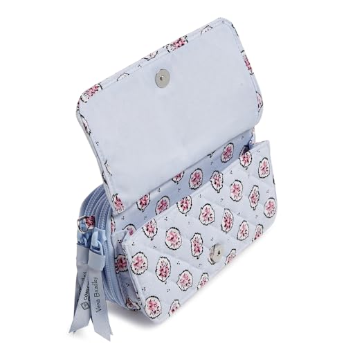 Image of Vera Bradley Women's Cotton All in One Crossbody Purse With RFID Protection
