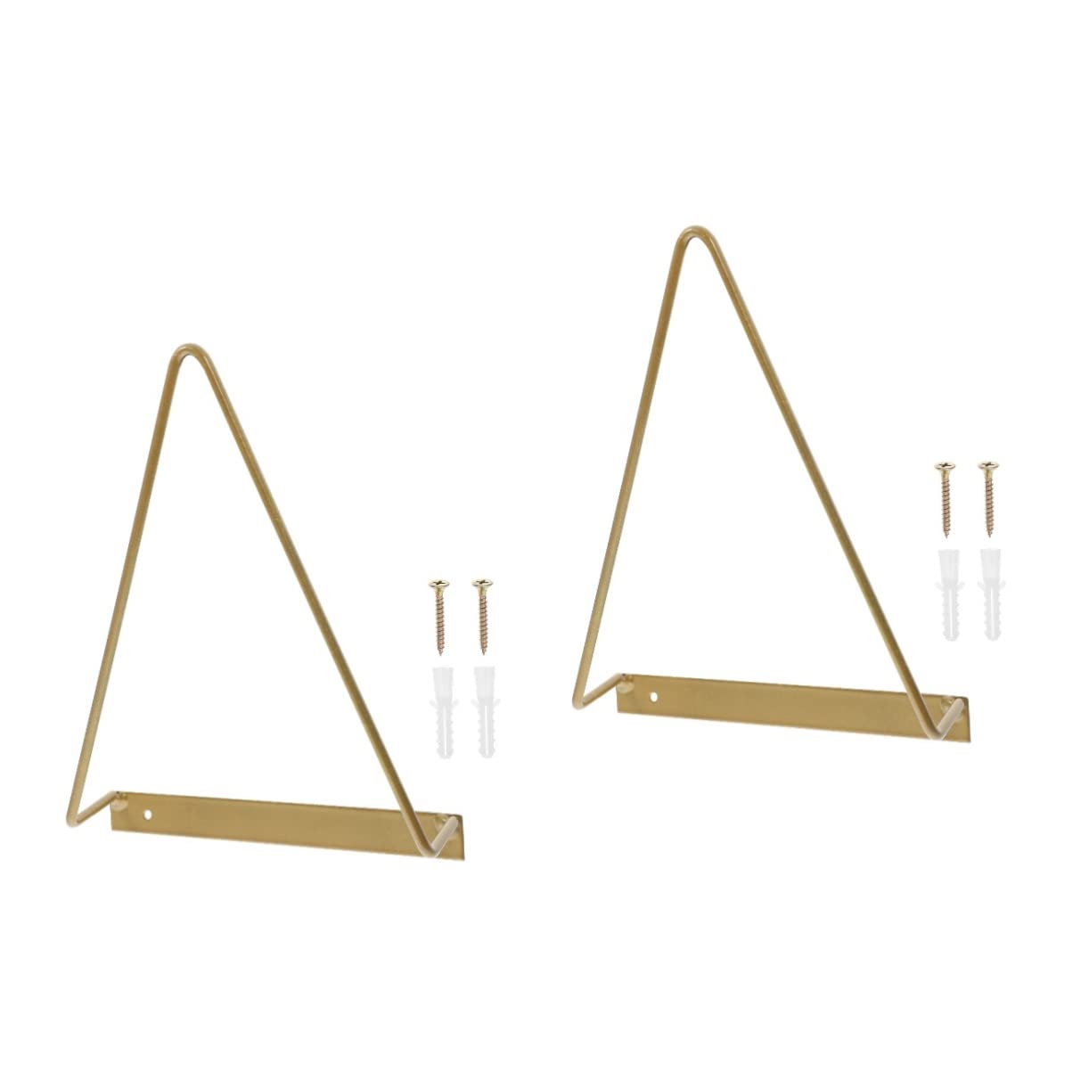 Porta albumes triangular para ordenar tu despacho con el estante de almacenamiento claro