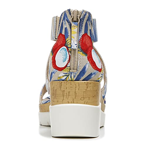 Soul Naturalizer Women's Goodtimes Wedge Sandal, Tan Floral, 9 #TOP4