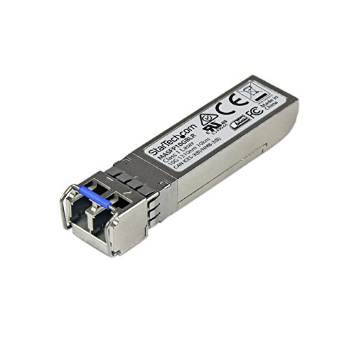 StarTech.com Cisco Meraki MA-SFP-10GB-LR Compatible SFP+ Module – 10GBASE-LR – 10GbE SMF Optic Transceiver – Gigabit Ethernet SFP+ – LC 10km 1310nm DDM Cisco Meraki MS225, MX400 (MASFP10GBLR)