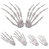 Accessoires de mains pour halloween : un excellent choix pour déguiser vos amis à l'approche d'halloween, costume de mains de squelette