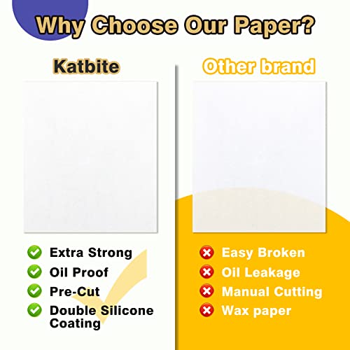 image for Cuffie in-Ea katbite in-Ear Earbuds Pack of 500 Parchment Paper, 40.6 