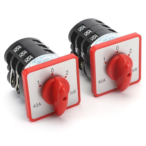 Commutateur à came universel HZ5D-40/7.5 M05 triphasé 40A pour moteur