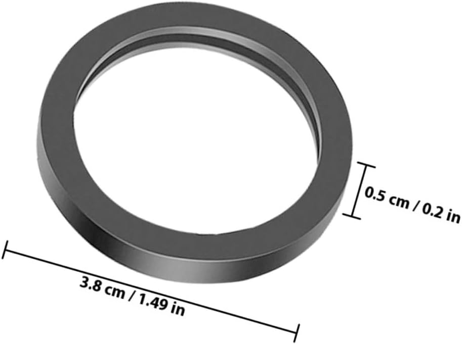10pcs Rubber Gas Tank Gasket Canister Seal Rings O-ring Fuel Tank Seal Leak Proof Replacement for Car and Truck Gasoline Containers