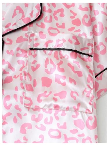Image of Verdusa Pajamas For Women Set 2 Piece Summer Pajama Sets Cute Pjs Lounge Matching Button Shirt with Shorts