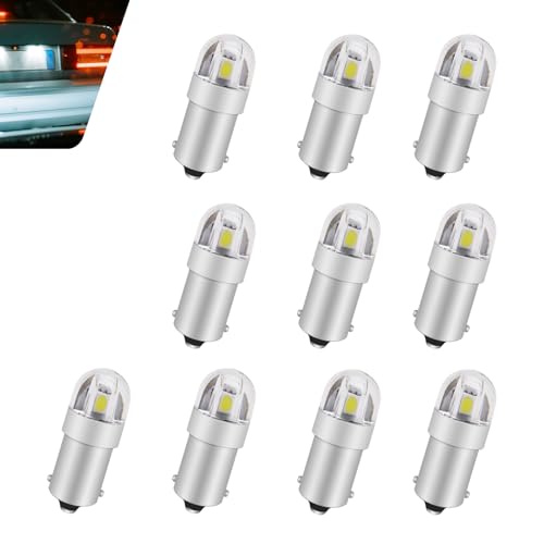 10 Bombillas LED BA9S WZP 6000K Blanco Frío 200lm miniatura 1