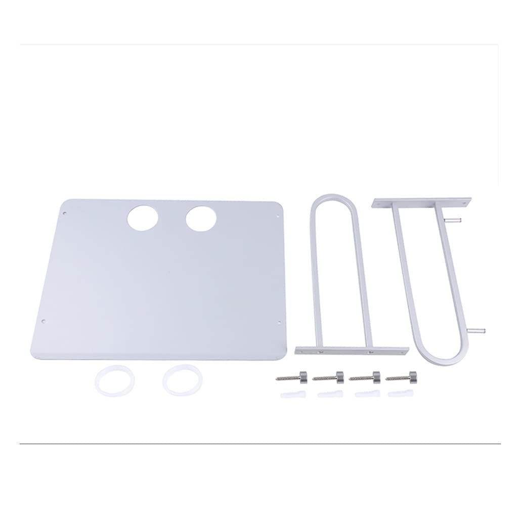 Supporto per proiettore, Router, Supporto per decoder TV Via Cavo, mensola Galleggiante, Supporto per proiettore a Parete (A)