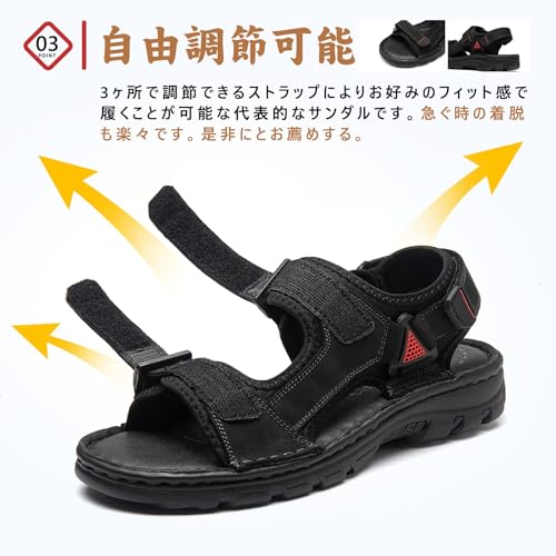 SOARHOPE スポーツサンダル メンズ アウトドア