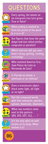 Brain Quest 4Th Grade Q&A Cards: 1,500 Questions And Answers To Challenge The Mind. Curriculum-Based! Teacher-Approved! (Brain Quest Decks) #TOP5