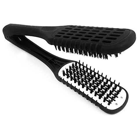 Wismee Boar Bristle Double Sided Hair Comb Cover