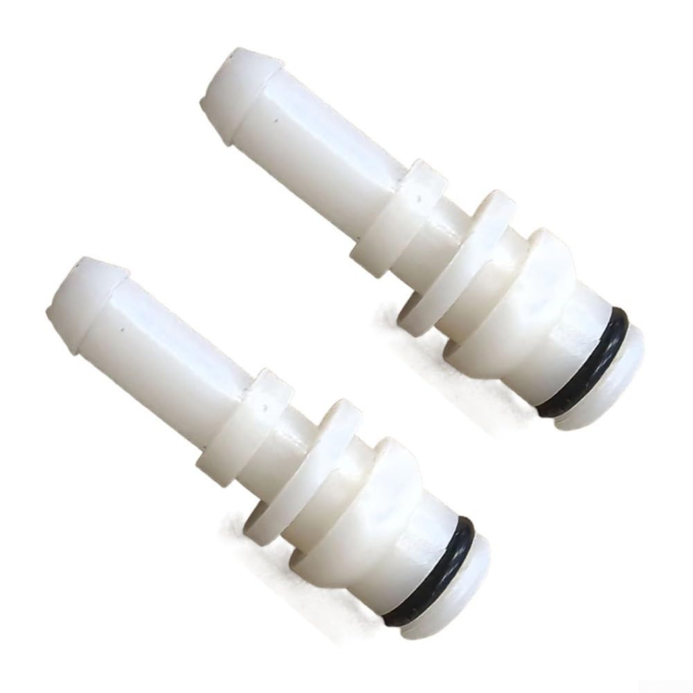 Connettore di ricambio per tubo flessibile Karcher per Puzzi 100 200 300 400, design in plastica con numero parti 4 443 019 0 per un uso affidabile (confezione da 2)