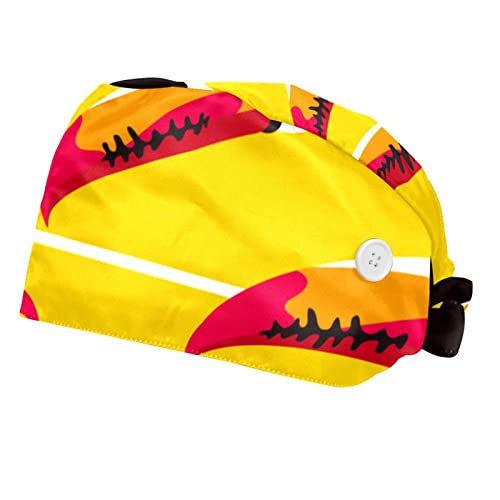 Casquette de travail oiseau toucan mixte en lot de 2 pièces pour homme et femme