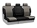 Coverking Rear 60/40 Bench Custom Fit Seat Cover for Select Ram Models - Neosupreme (Charcoal with Black Sides)