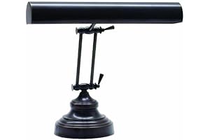 Oil Rubbed Bronze 12-Inch Adjustable Piano/Desk Portable Lamp by House of Troy