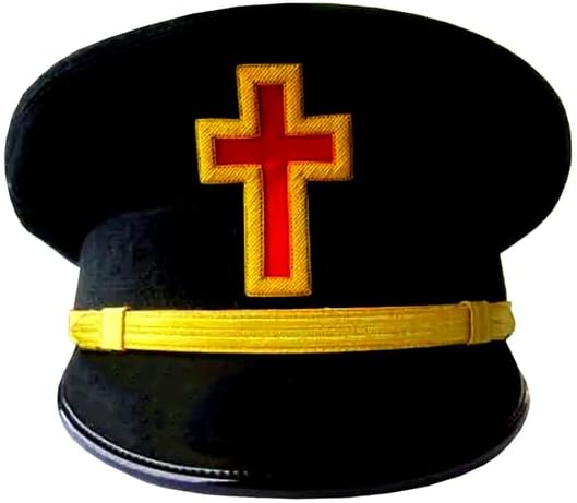 Bricks Masons Knights Templar Dress/Military Fatigue Caps Without Vinework