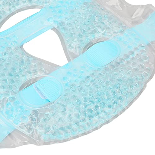 Cuidados Faciais Refrescantes Com Esferas de Gel, Design de Banda Elástica Quente, Pacote Facial par