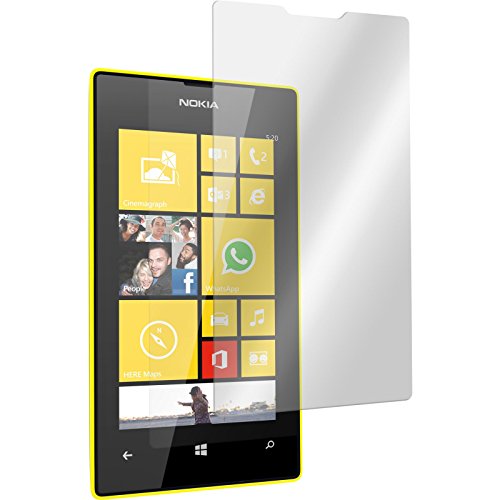 PhoneNatic 1 x Glas-Folie klar kompatibel mit Nokia Lumia 520 - Schutzglas für Nokia Lumia 520 PhoneNatic 1 x Glas-Folie klar kompatibel mit Nokia Lumia 520 - Schutzglas für Nokia Lumia 520