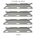 BBQ funland SH3041 (4-pack) Stainless Steel Gas Grill Heat Plate, Heat Tent, Burner Cover for Permasteel, Charmglow, Kirkland, Nexgrill Model Grills and Others
