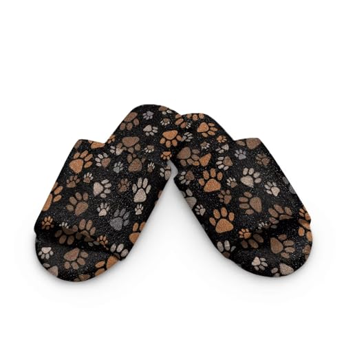 Cosy Fuzzy Slipper for Winter Home Slippers Open Toe Warm Slipper Slip On Houese Shoes for Women Men2