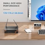 MAGICNUC Mini PC Workstation, Core i9 13900HK(14C/20T) up to 5.4GHz, Mini Computer 32GB DDR5 1TB SSD, 8X USB Ports/COM/HDMI/DP for Office Business - Image 6