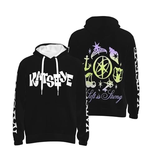 Music Hoodie Mens Novelty Graphic Long Sleeve Pullover Sweatshirts Funny Hooded With Kangaroo Pockets