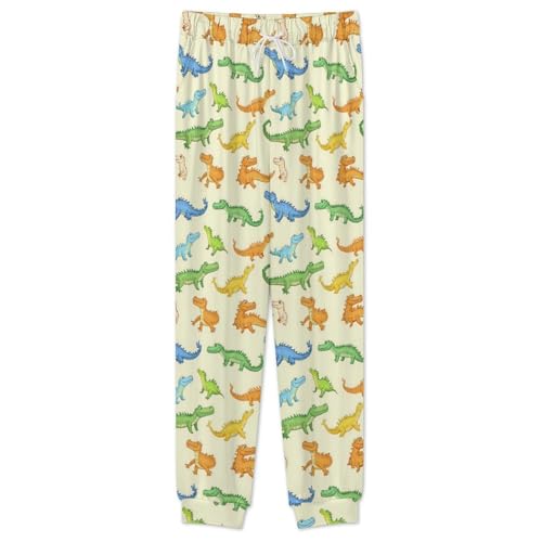 Crocodile Animal Men’s Pajama Set Long Sleeve Top And Pants Loungewear Sleepwear Pjs Nightwear2