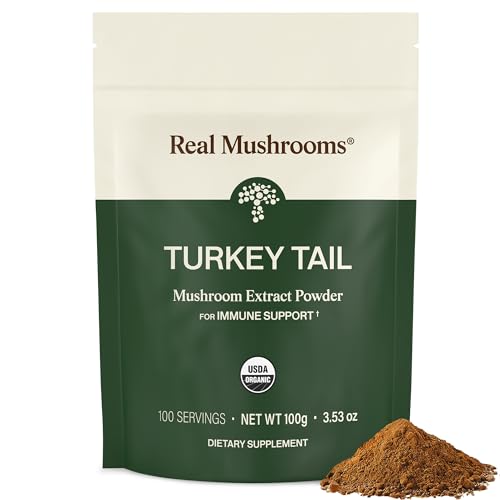 Real Mushrooms Turkey Tail Organic Powder Supplement