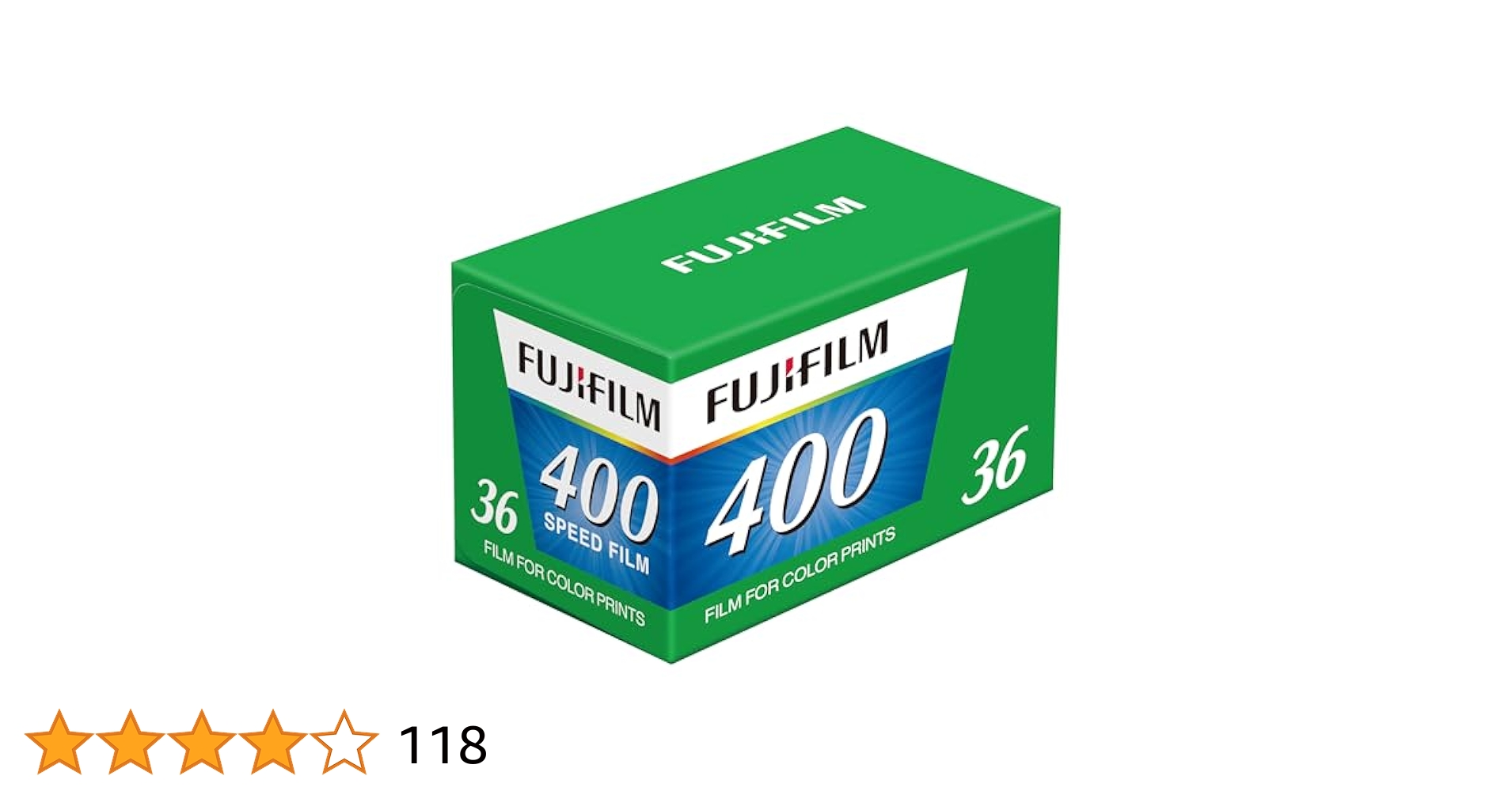 フジフィルムカラーフィルム FUJIFILM 400 36枚撮り 3本入