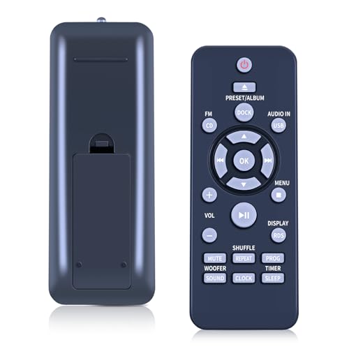 Télécommande Philips DCM2068 perdue ? Retrouvez le contrôle de votre musique