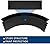 Fire Pit Ring 42-Inch Outer/36-Inch Inner Diameter Cooking Fire Ring Insert for Fire Pits DIY Campfire Liner Portable Wood Burning Ring,42x36x10 Inch