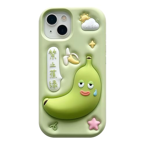 CrazyLemon Kp iPhone 12 Pro Max / 13 Pro Max P[X VR[ 킢  ʔ 3D oii fUC ACtH 12/13v}bNX p X}zP[X y ^ \tg TPU _炩 S