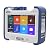 OTDR Tester SM 1310/1550nm 32/30dB with SC FC ST LC Adapters, Multi-function Fiber Optic Tools OTDR +OPM+VFL+OLS+Event Map, 7-inch Touch Screen One Key Operation (Blue)