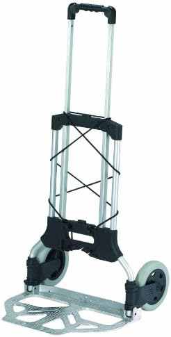 Wesco Industrial Products 220617 Aluminum Superlite Folding Truck, 175 lb. Capacity, 19" Width x 42" Height x 19" Depth