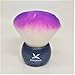 Dusting/Duster Brush for Nails & Makeup (Purple - White)