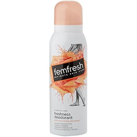 Femfresh Intimate Hygiene Feminine Freshness Deodorant Spray, 125 ml (Pack of 1), Packing may vary Cover