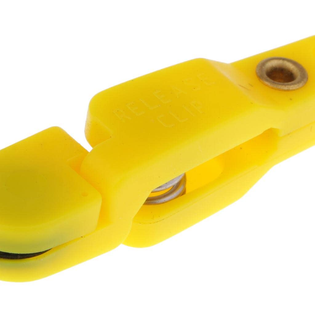 Baoblaze Kit de Clips Pinzas Liberación de Sedal Outrigger Kite Almohadilla Arte de Peces Pesca de Métodos Pesqueros, 4pcs