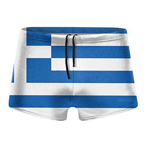 Men'S Flag of Kenya Swimwear Boxer Briefs Swim Trunk Triangle Thong Bikini Swimsuit