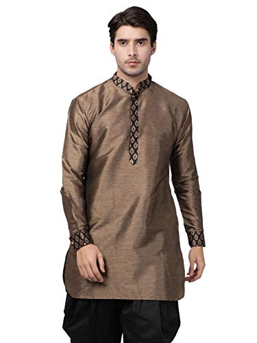 Image of VM Men's Silk Blend Ethnic Shirt