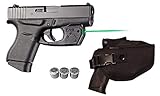 Laser Kit for Glock 42, 43, 43x (NOT MOS) & 48 Pistols w/ Tactical Holster, Touch-Activated...