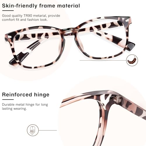 Image of ️ Blue Light Blocking Computer Glasses for Men & Women | Specs for Men Stylish, Chashmaa, Spectacles Frames, Gaming Glasses, Anti Glare, UV Protection Sunglasses, TR90 Eyeglasses