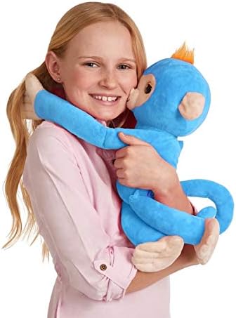 New Plush Fingerlings Hugs Blue Boris