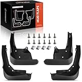 A-Premium Set of 4PCS Mud Flaps Splash Guards Mudguards Mudflaps Compatible with Mercedes-Benz S-Class AMG, 2021 2022, Sedan, Black, with Hardware Kits Accessory, Front LH RH and Rear LH RH