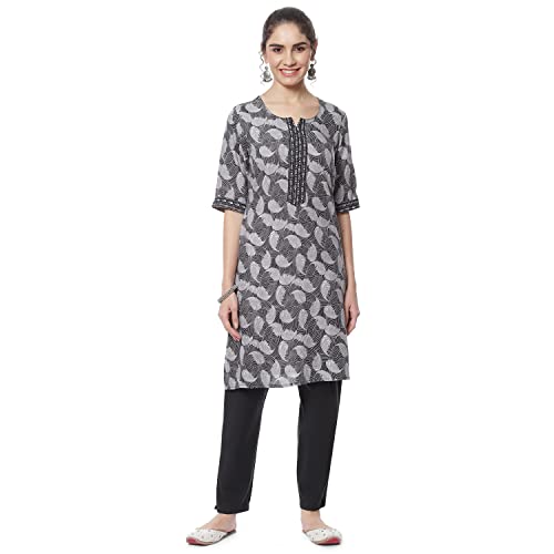 Image of Pink Liva Straight Kurta
