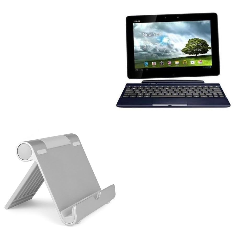BoxWave Stand and Mount Compatible with ASUS Transformer Pad TF300T - VersaView Aluminum Stand...